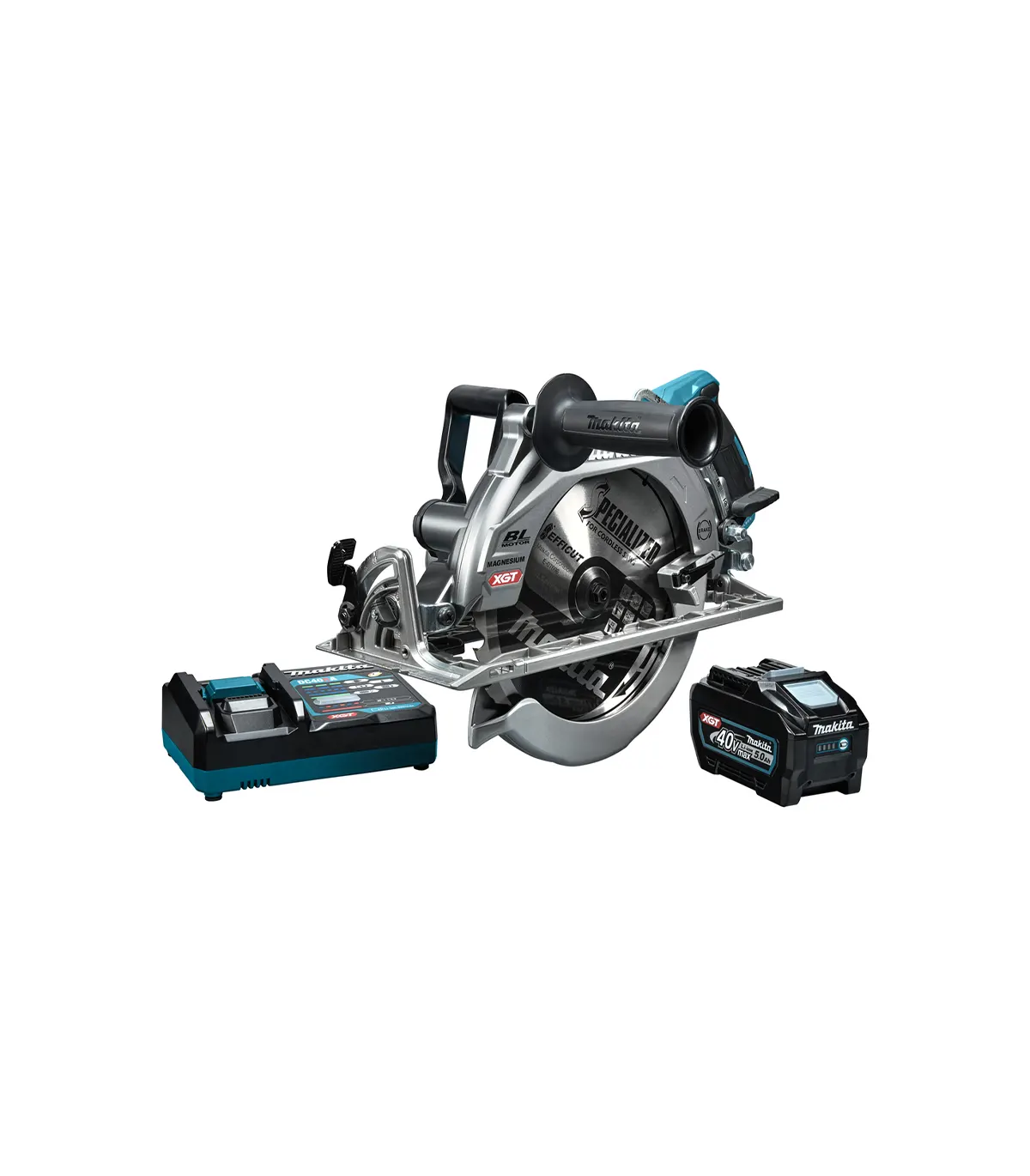 XGT Makita 40V – Akumulatorska kružna pila sa stražnjom ručkom RS002GT101