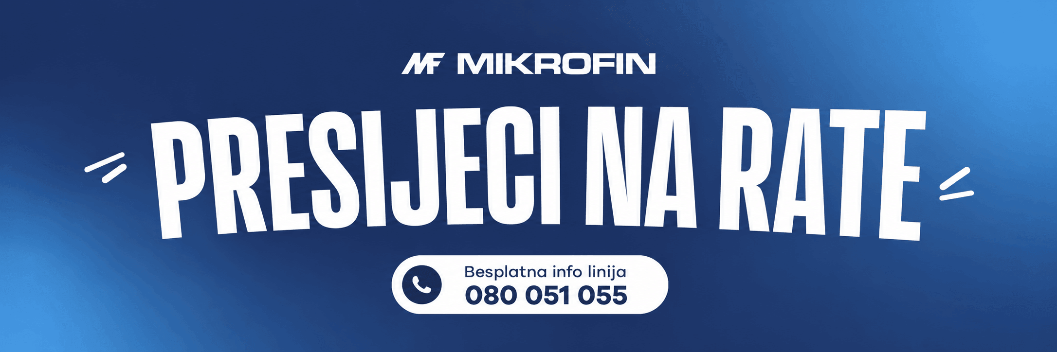 Kupovina putem Mikrofin kredita